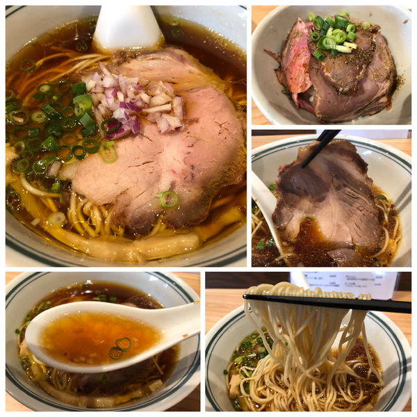 「RAGEそば(醤油) 900円 黒豚ごはん 300円」@麺尊RAGE RENEGADESの写真