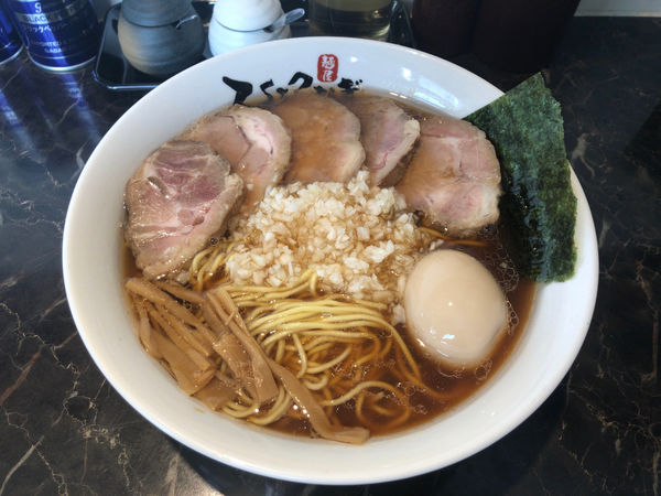 「チャーシューメン + 大盛 +味付玉子」@麺屋 ひとつなぎの写真