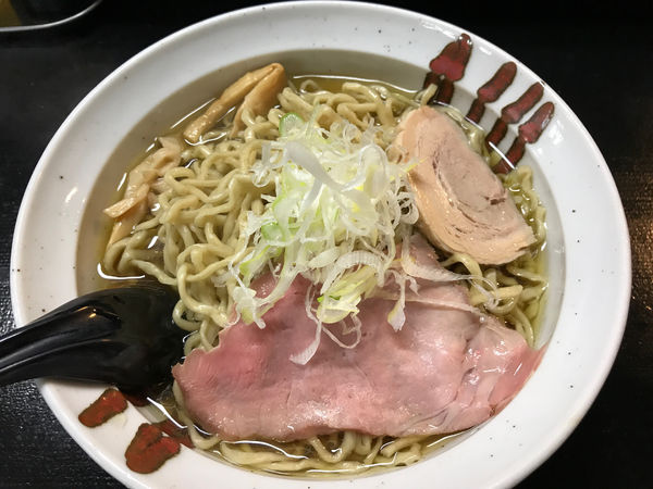 「らーめん 大盛 800円」@自家製麺 結びの写真