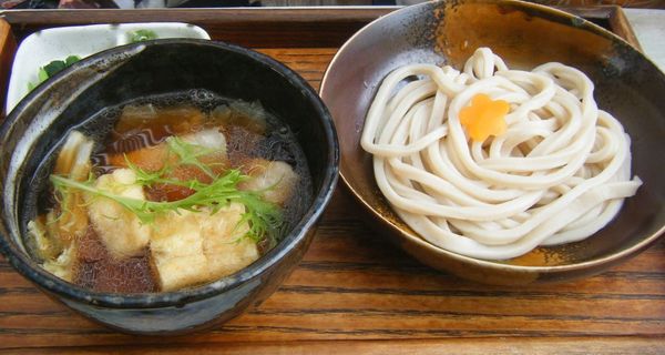 「東村山地粉肉汁うどん」@野口製麺所の写真