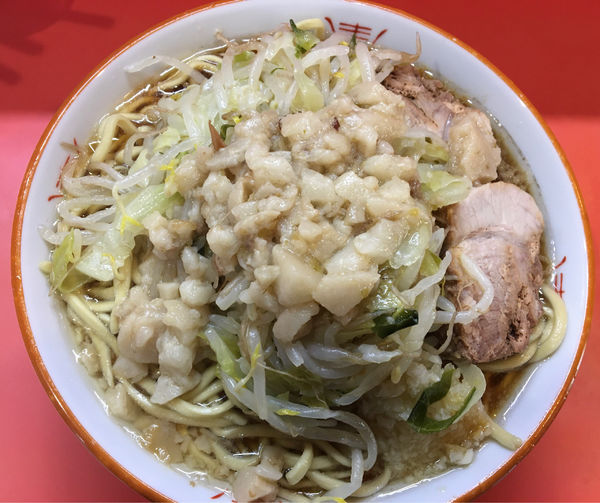 「小ラーメン ニンニク アブラ」@ラーメン二郎 仙川店の写真