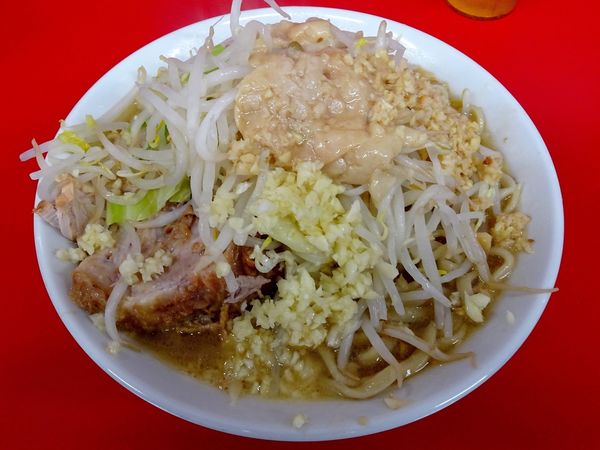 「小（750円）ニンニクアブラショウガ」@ラーメン二郎 大宮公園駅前店の写真