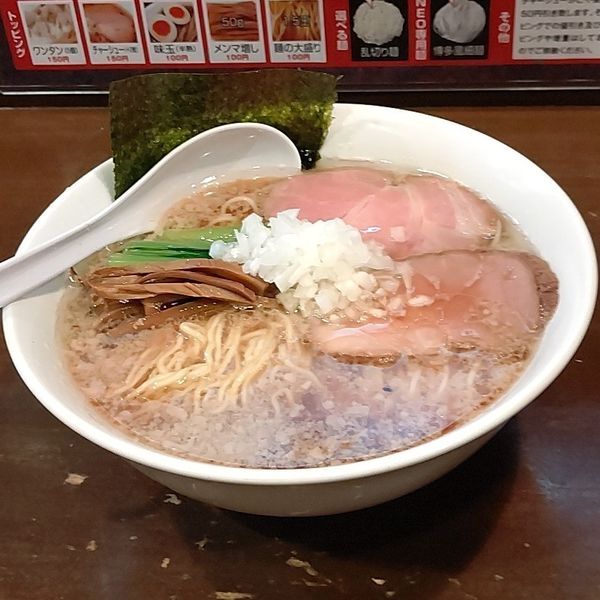 「こってり煮干し (大盛)」@ラーメン 一兎の写真