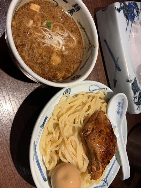 「濃厚つけ麺　大盛」@麺屋武蔵 浜松町店の写真