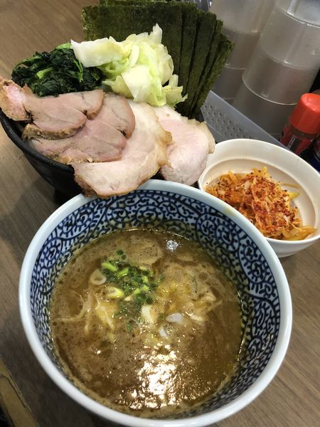 「宮元家流 つけ麺 中盛」@煮干しつけ麺 宮元の写真