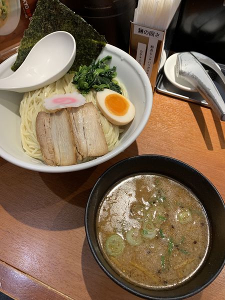 「節とんこつの醤油つけ麺 並850円」@TOKYO豚骨BASE MADE by 博多一風堂 アトレ大船店の写真