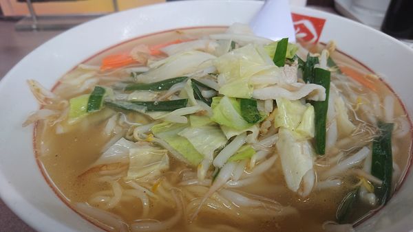 「タンメン」@ラーメン ばんだい 嵐山店の写真