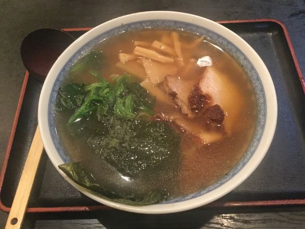 「醤油ラーメン(¥630)」@らーめん 楓家の写真