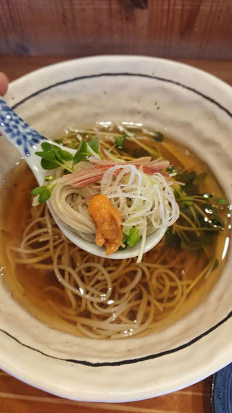 「冷かけ」@石碾蕎麦おもだかの写真