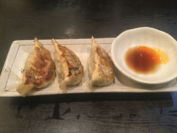 「ハーフ餃子(¥200)」@らーめん 楓家の写真