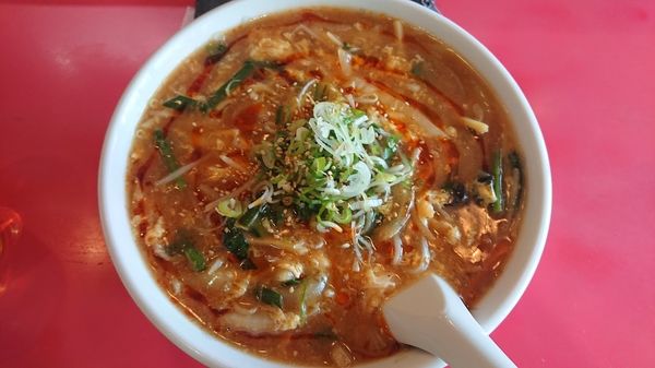 「酸辣湯麺」@香林 本店の写真