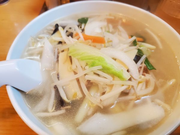 「湯麵７５０円」@東京ラーメン たいよう軒の写真