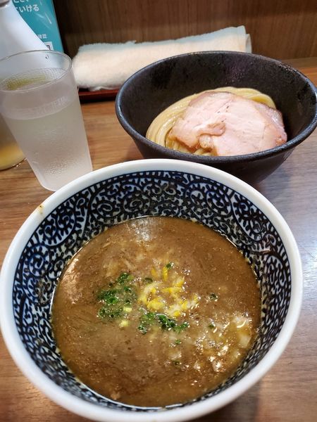 「極濃厚煮干しつけ麺」@煮干しつけ麺 宮元の写真
