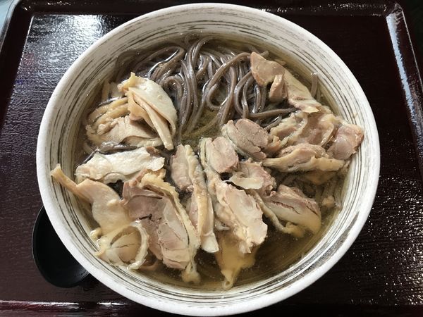 「肉そば 660円」@肉そば 藤七 本町分店の写真