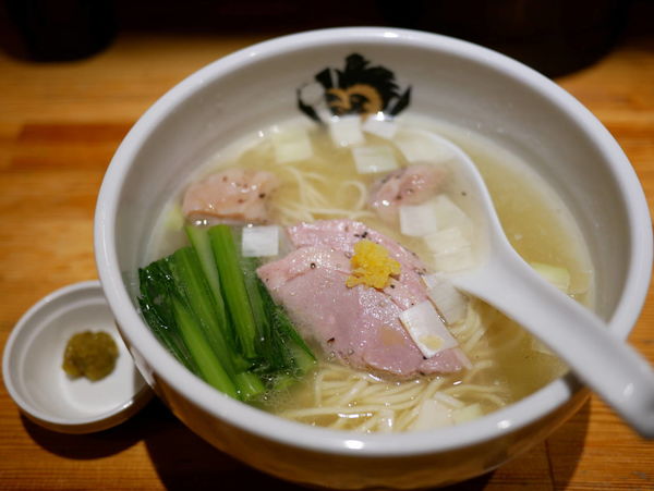 「鴨中華そば 塩」@満鶏軒の写真