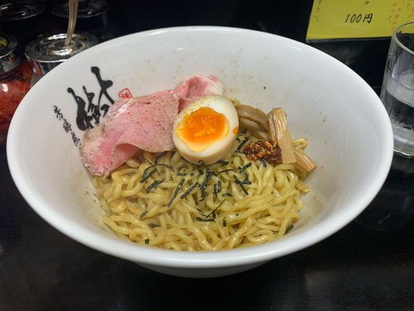 「煮干まぜ麺」@芳醇煮干 麺屋 樹の写真