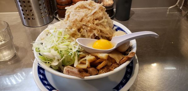 「油そば並」@らーめん大 蒲田店の写真