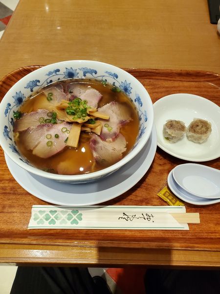 「チャーシュー麺」@崎陽軒中華食堂 横浜ポルタ店の写真