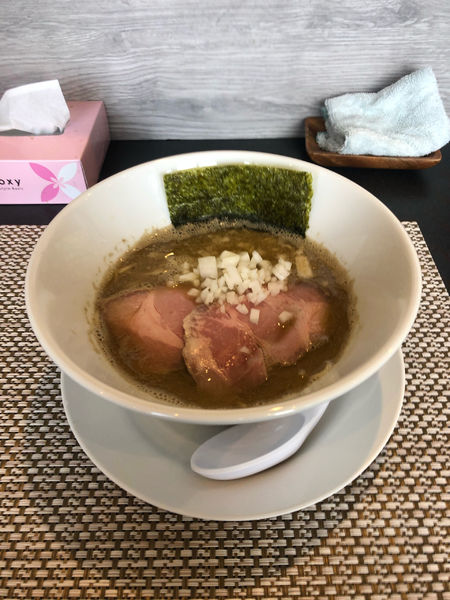 「煮干中華そば850円」@煮干中華蕎麦 舞〜Mau〜の写真