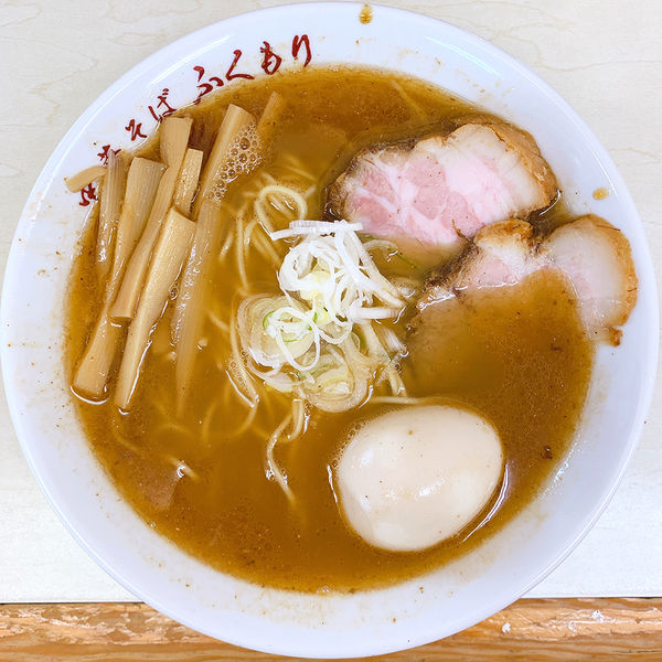 「煮干し極まる中華そば＋漬け玉子」@中華そば ふくもりの写真