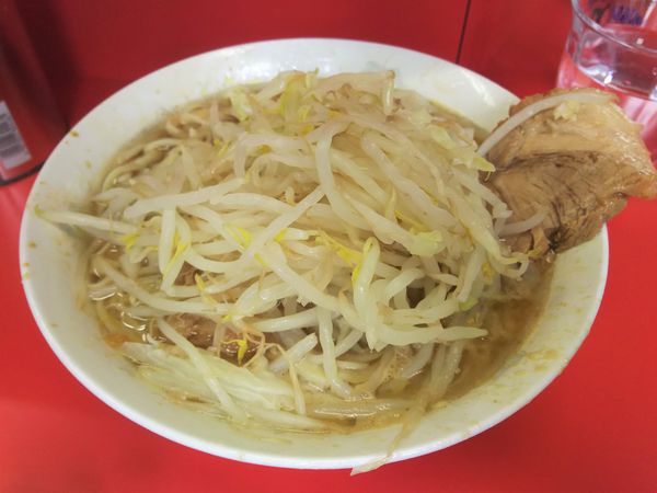 「ラーメン（少なめ）￥600」@ラーメン二郎 三田本店の写真