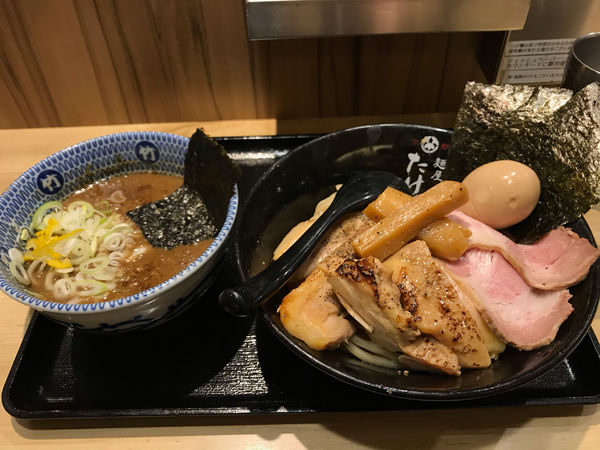 「特製つけ麺　並」@麺屋 たけ井 阪急梅田店の写真