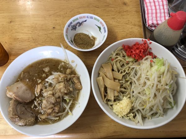 「つけめん　中」@ラーメンハイキックの写真