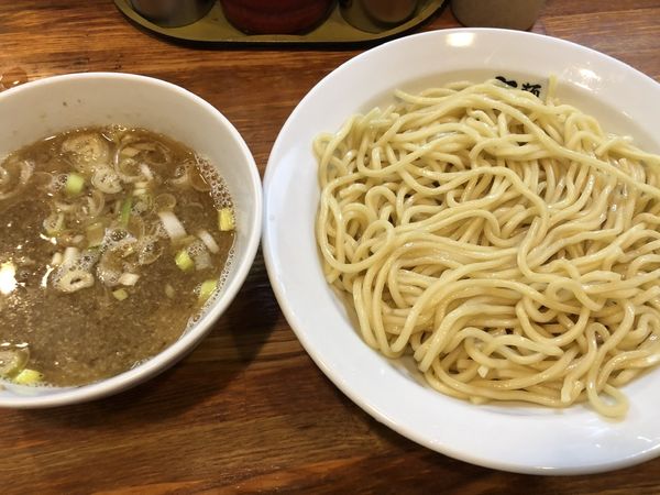 「つけそば＋玉葱2杯」@麺 髙はしの写真