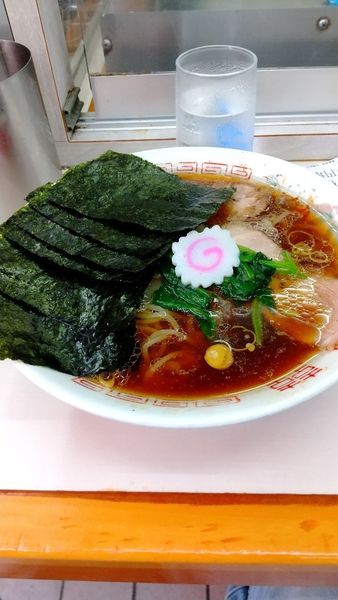 「青島ラーメン＋海苔」@青島食堂 秋葉原店の写真