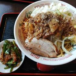 G系まぜそば ＆　トッピングニラキムチ