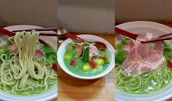 「限定『冷しピースらーめん(¥900)』」@めん屋 平右衛門の写真