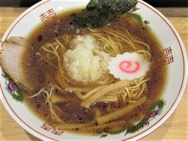 「ラーメン（600円）」@醤油ラーメン専門店 あおきの写真