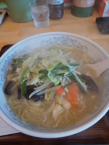 「タンメン480円＋税」@ぎょうざの満洲 新所沢西口店の写真