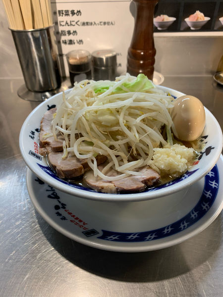 「小　味玉　豚」@ラーメン大 下高井戸店の写真