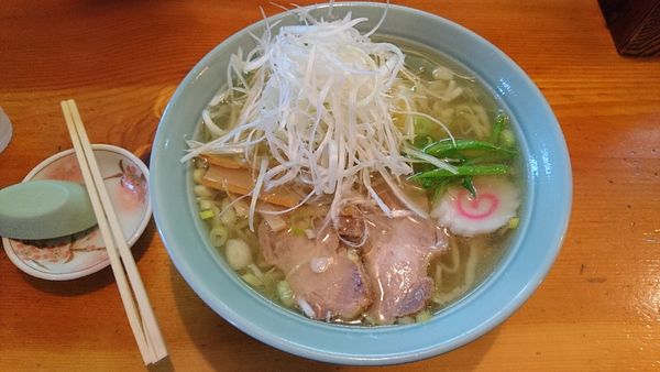 「塩ラーメン700円」@手打ちラーメン ふくべの写真