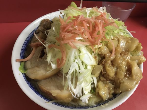 「小ラーメン＋ネギ」@ラーメン二郎 桜台駅前店の写真