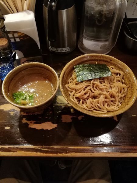 「つけ麺 800円+大盛50円」@つけ麺 えん寺 吉祥寺総本店の写真