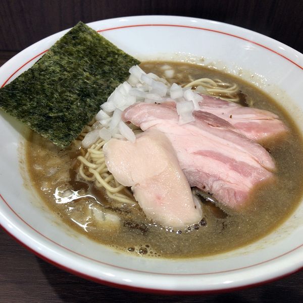 「煮干ソバ(780円)、和え玉(220円)」@Noodle&Spice curry 今日の1番の写真