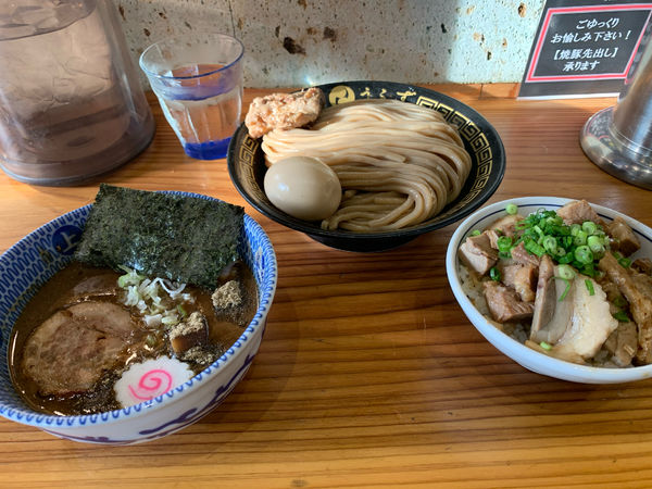 「味玉つけめん（並）」@中華蕎麦うゑずの写真