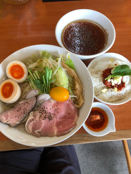「冷やしつけ麺　1000円」@麺屋 轍 豊川店の写真