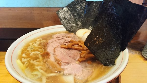 「【昼】味玉チャーシュー麺 並」@中華そば 葉山の写真