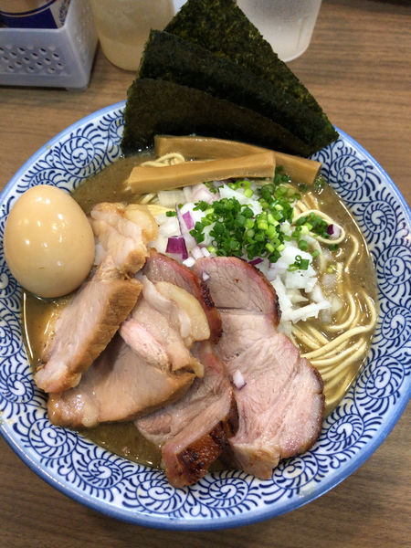「特製極濃厚煮干しそば　大盛」@煮干しつけ麺 宮元の写真