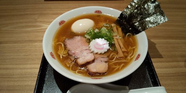 「味玉中華そば」@虎ノ門 勝本の写真