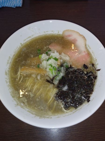 「昨日と同じ位少し濃い煮干そば」@中華そばイデタの写真