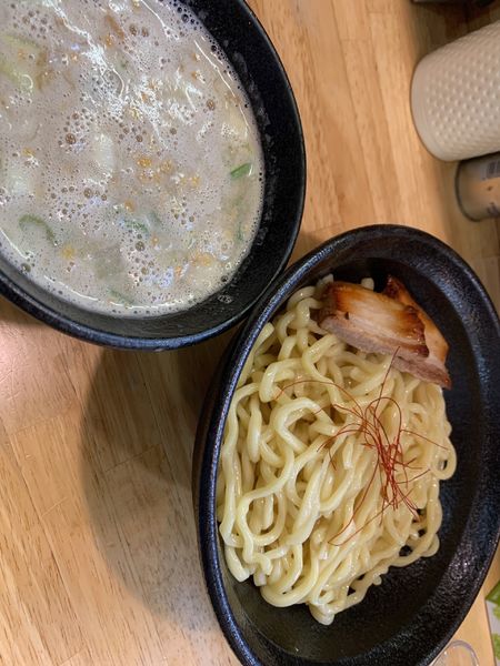 「塩つけ麺大盛」@麺屋 四十の写真