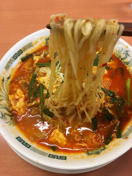 「大宮担々麺」@日高屋 稲荷町店の写真