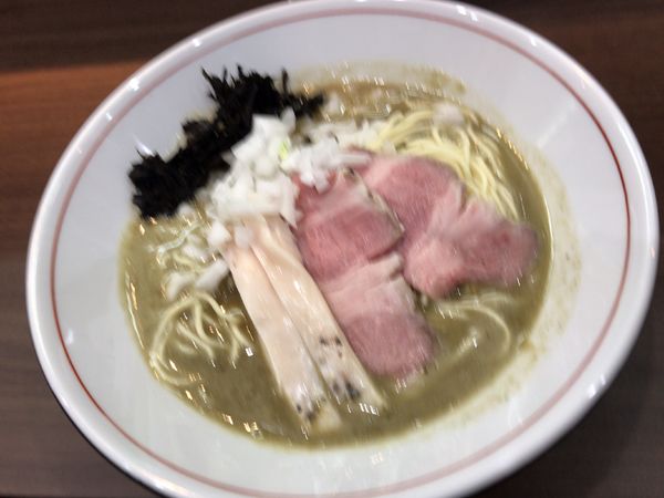 「濃厚煮干ソバ」@Noodle&Spice curry 今日の1番の写真