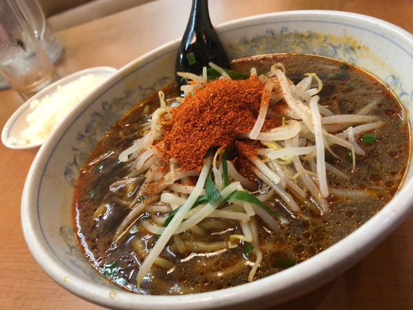 「台湾ラーメン　太麺変更」@くるまやラーメン 宮原店の写真