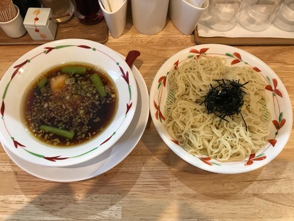 「醤油つけそば・細麺 900円」@らーめん天神下 大喜の写真