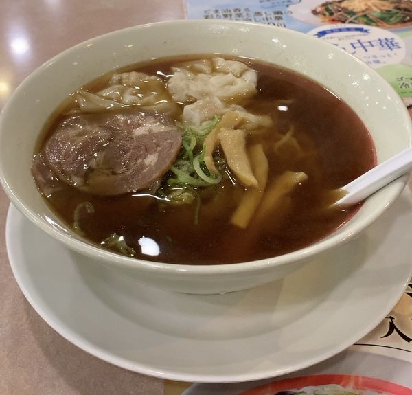 「酒田のふわとろワンタンメン」@幸楽苑 千葉中央店の写真